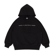 BI Junior 寬鬆連帽暖刷毛T恤