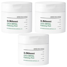 닥터디퍼런트 시카 메탈 카밍 패드 90ml, 60매입, 3개