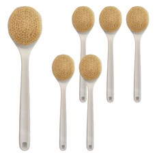 SJIAYP 加大版洗澡刷, 8274, 1入, 6支