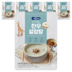 베베쿡 바르게 만든 한우설렁탕, 200g, 6개
