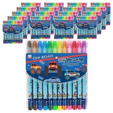 YOUNG ART 簽字筆 12色 男童用, 混合顏色, 216個