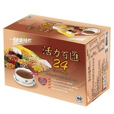 健康時代 24穀豆堅果粉 有糖, 30g, 40包, 1盒