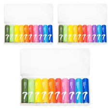 Cuktech 鹼性電池 4號AAA B07/乾電池/電池盒收納,10顆,3盒