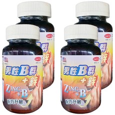 good Life 得意人生 盛悅力樂補鋅錠, 60顆, 4罐