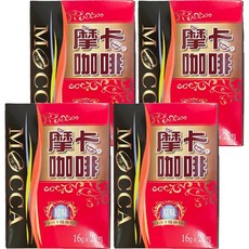 MOCCA 摩卡 三合一咖啡 原味, 16g, 20包, 4盒