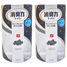 ST 雞仔牌 浴廁消臭力 木炭+檀香 400mL, 奈米級除臭芳香, 2罐