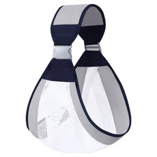 愛源美 新生兒前抱式背帶 網款, 灰色