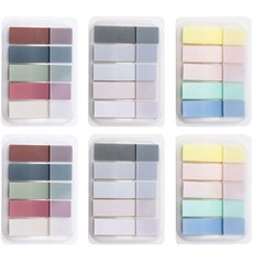 Fuzz 家居健康小標誌貼紙標誌索引標籤盒類型 15 色 x 20p 套組, 2套