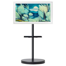 삼성전자 4K UHD QLED The Frame TV + 무빙스탠드 라이트 + 전용 트레이 블랙 세트, 108cm(43인치), KQ43LSF03AFXKR(TV), HA-MTS1S43BLK(스탠드), HA-MTSHELFBLK(트레이), 벽걸이형, 방문설치