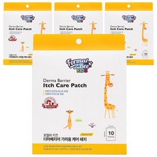 포멀비키즈 유아용 더마베리어 가려움 케어 패치 10p, 4개