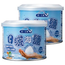 統一生機 日曬海鹽小罐, 300g, 2罐