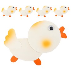 유니아트 종이 오리, 혼합색상, 5개