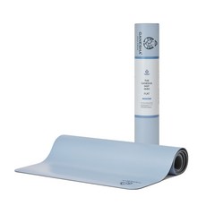 가네샤요가프랍스 요가 매트 플랫 4mm, AirBlue, 1개