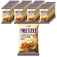 SAMJIN 炒海鮮麵迷你椒鹽蝴蝶餅, 85g, 24包