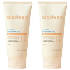 아토딥 카밍 수딩젤, 160ml, 2개