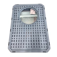 iCat 寵喵樂 抽屜式雙入式全封閉式貓砂盆，高隱私大空間，輕鬆轉身，肥貓無憂, 綠色, 50 x 35 x 38cm, 1個