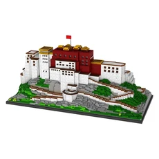 Prand 迷你積木 世界著名建築系列 布達拉宮 SM9922, 多色, 1個