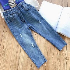 Contikids 童款刷破牛仔長褲