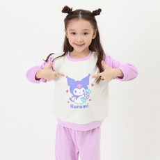 PremierFam 兒童用庫洛米貂絨彈性九分上下裝套組