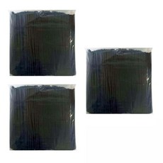 RICO Fisher-Price 費雪 可彎塑膠吸管 黑色 直徑5mm, 500件, 3個