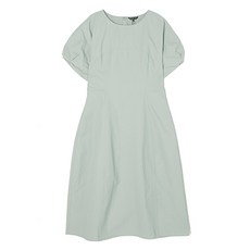 Lap 蓬袖傘狀洋裝 AQ2WOM63, 薄荷綠