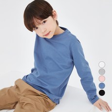 LollyTree 兒童款長袖純色基本T恤