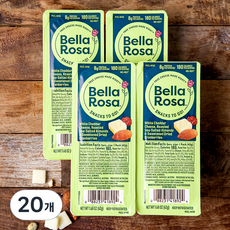 벨라로사 스낵투고 화이트 체다치즈, 42g, 1개입, 20개