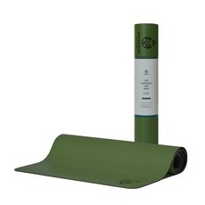가네샤요가프랍스 요가 매트 플랫 4mm, AmazonGreen, 1개