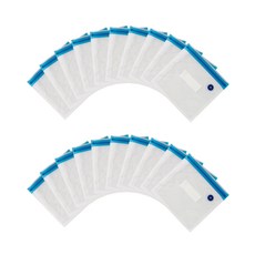 BRUNO 진공 지퍼백 소 21 x 22 cm BVS-2128BS, 20개, 소(S)