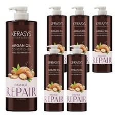 KERASYS 摩洛哥堅果油護髮素清新粉紅香, 1L, 6個