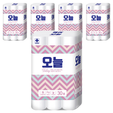 Today Paper 無螢光3層衛生紙 18m, 5個, 30捲