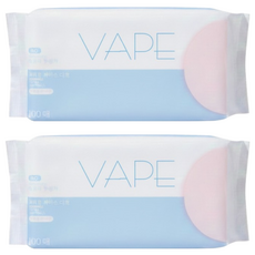 VAPE 抽取式一次性洗臉巾, 1包, 2包