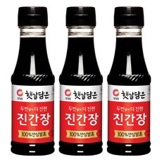 햇살담은 두번 달여 더 진한 진간장, 200ml, 3개
