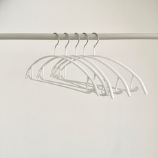 DEVOCO 防肩角無痕防滑衣架, 10個, 白色