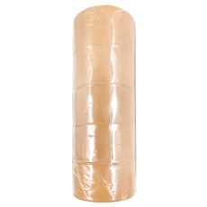 PVC免刀布紋膠帶 Set 5, 寬度48mm (2"), 長度27M (30y), 高黏款式, 1組