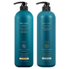 아브카 맥주효모 두피케어 탈모증상완화 샴푸 시트러스앤레몬 1L + 트리트먼트 1L 세트, 1개
