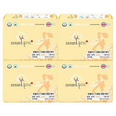 유기농본 본플러스 도톰한 생리대, 중형, 16개입, 4개