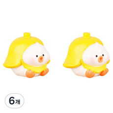 라벤티아 과일 동물 미니어처 타입3, 6개