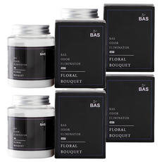 Bas 迷你Plus車用除臭劑 花束香, 160g, 4個