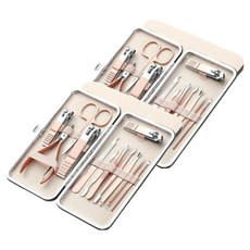 Unitree 指甲剪12件組, 2套, 混色