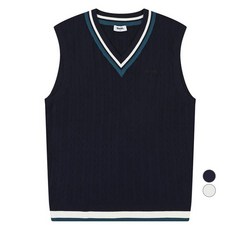 Volvik 男士高爾夫麻花V領背心 VMKVN801