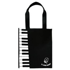 KingRosa 秀麗鋼琴手提袋, 黑色, 1個