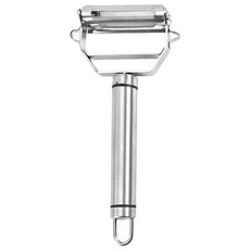 FSS 二合一不鏽鋼多功能削皮刀, 銀色, 1支