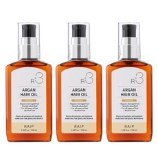 RAIP R3 摩洛哥堅果油護髮精華 原創, 100ml, 3個