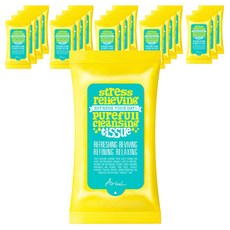 아리얼 스트레스릴리빙 퓨어풀 클렌징티슈, 15매입, 20개