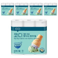 CODI 可水洗廚房紙巾, 60張, 15捲