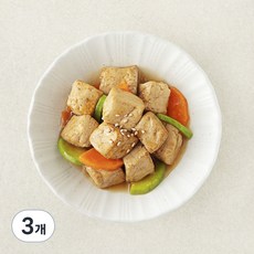 집반찬연구소 한입 두부간장조림, 250g, 3개