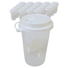 Saenghwaleulgeurida 飲料杯 500ml+杯蓋, 1組