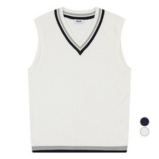 Volvik 男士高爾夫麻花V領背心 VMKVN801