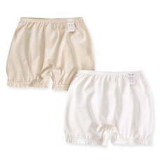 오가닉붐 여아용 무무 사각 팬티 SET